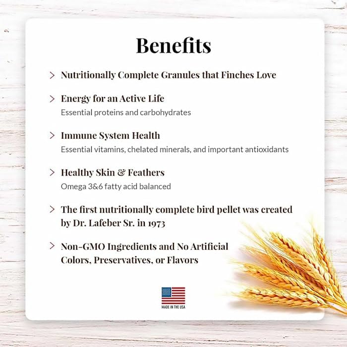 LAFEBERS Finch Premium Daily Diet (Classic, 5 lb)