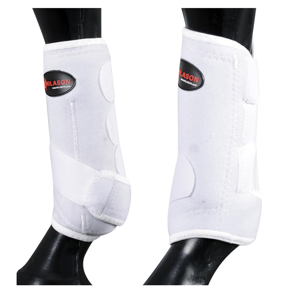 HILASON L M S Horse Rear Hind Leg Sport Boots | Jumping