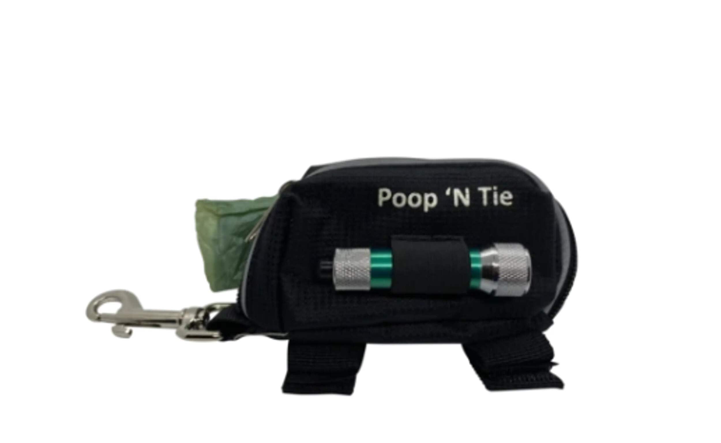 Poop N Tie Fabric Waste Bag Dispenser With 2 Rolls
