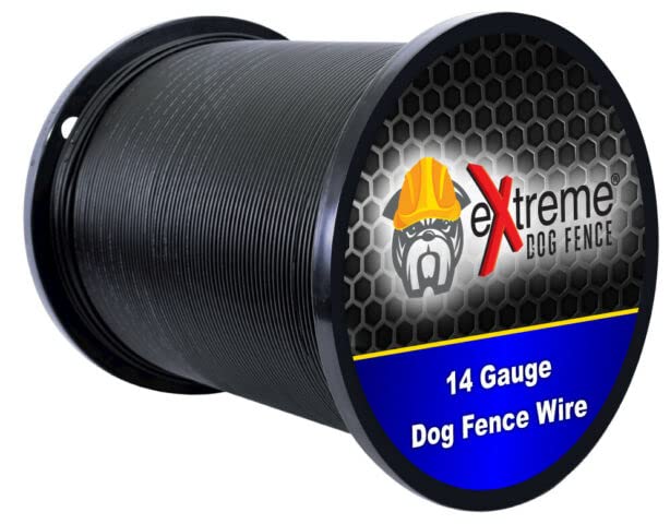 Dog Fence Wire Pure Copper - 2000 Feet Of 14 Gauge .044 Professional Grade Electric Dog Fence Boundary Wire - Solid Copper Core 
