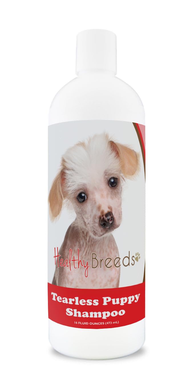 Healthy Breeds Chinese Crested Tearless Puppy Dog Shampoo 16 Oz