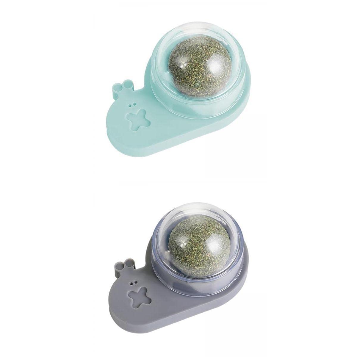 Bnf 2Pcs Catnip Ball Toys SelfAdhensive Interactive Teeth Grinding Toy Table | Pet Supplies | Cat Supplies | Toys