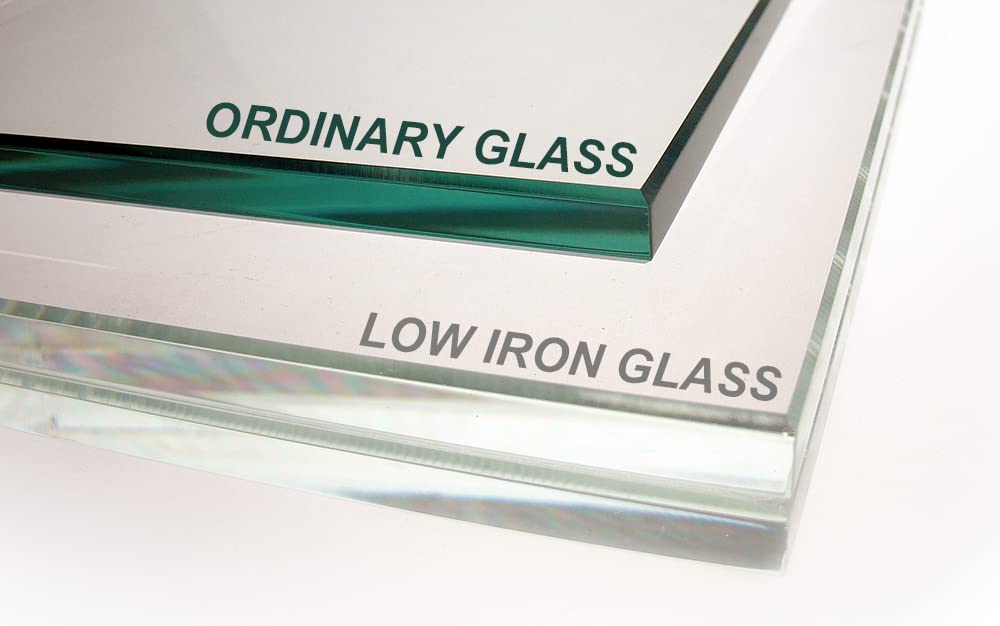 Allcolor Ultra Clear Rimless Aquarium Tank 2-22 gallons Low Iron Glass (15Gal)