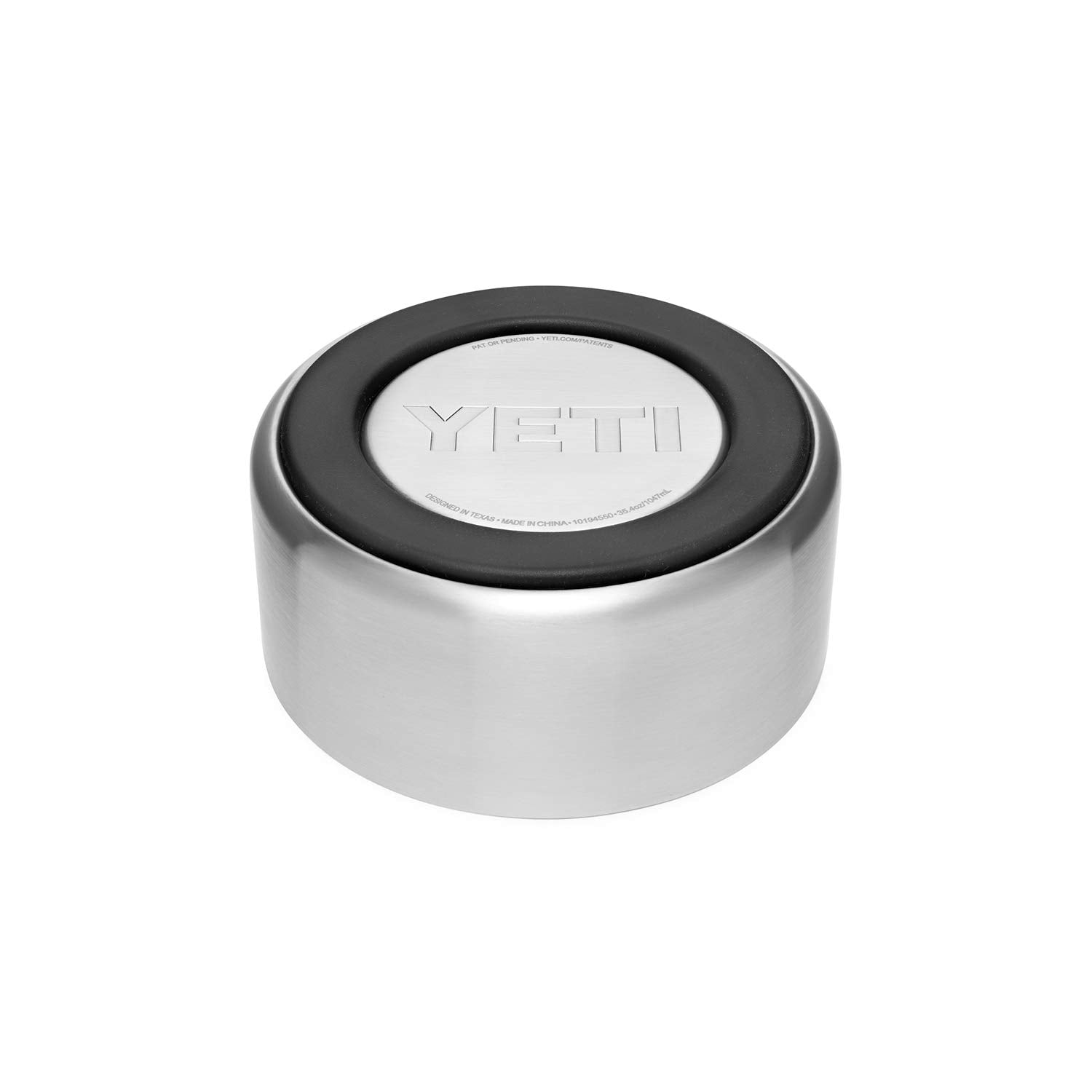 YETI Boomer 4, Stainless Steel, Non-Slip Dog Bowl, Holds 32 Ounces, Stainless Steel