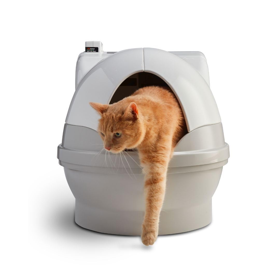 CatGenie A.I. Deluxe Self-Cleaning, Fully-Flushing, Automatic Cat Litter Box-New