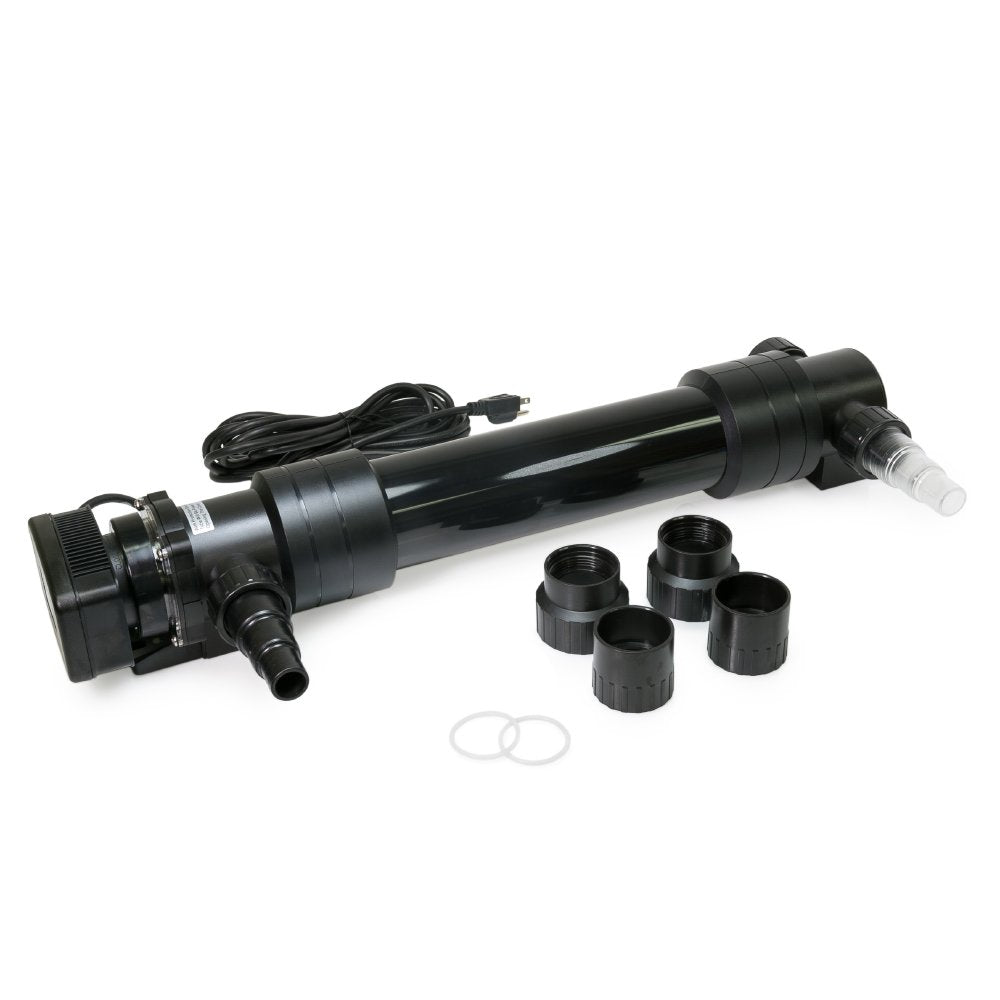 OXYFUL 55W Non-Submersible UV Ultraviolet 27 Light Clarifier Lamp Filter for Aquarium Koi Pond Fish Tank