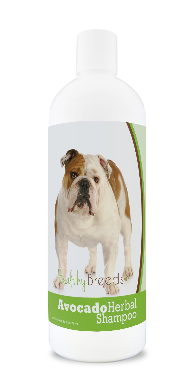 Healthy Breeds Bulldog Avocado Herbal Dog Shampoo 16 Oz