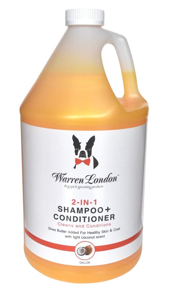 Warren London 2In1 Pet Shampoo And Conditioner For Dogs, Puppys, & Cats | Best Dog Shampoo And Conditioner For Dry Itchy Skin | 