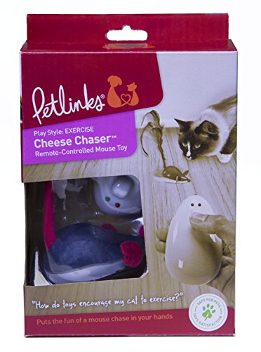 Petlinks Electronic Motion Cat Toys Cheese Chaser