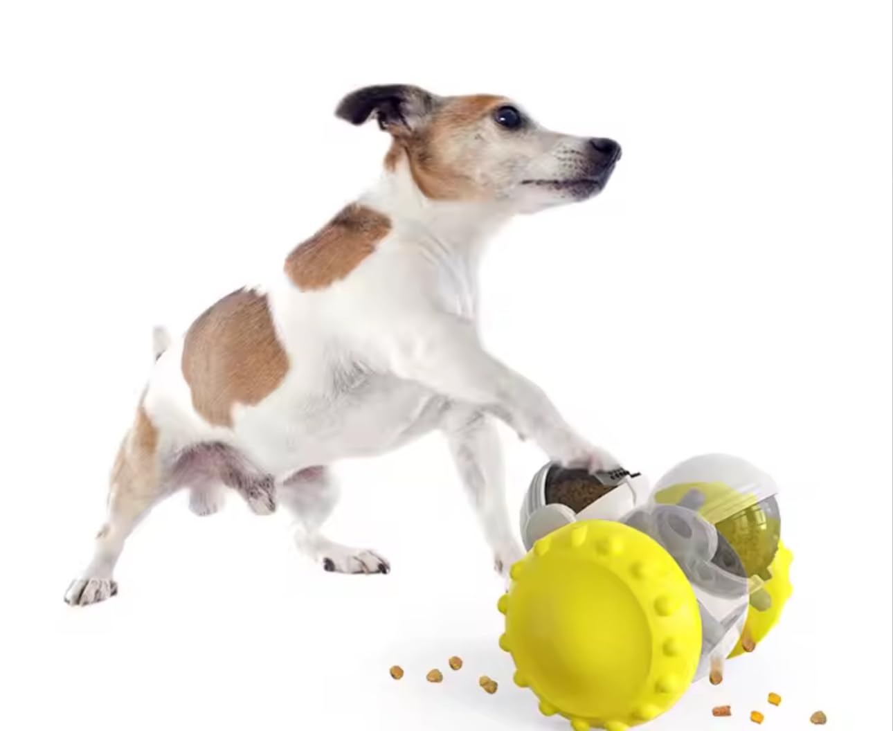 GRETEGO G&GO Dog/Cat Interactive Slow Feeder Puzzle Toy, Cognitive Dog Toys, Dog Treat Dispenser Toy, Interactive Pets Toys for