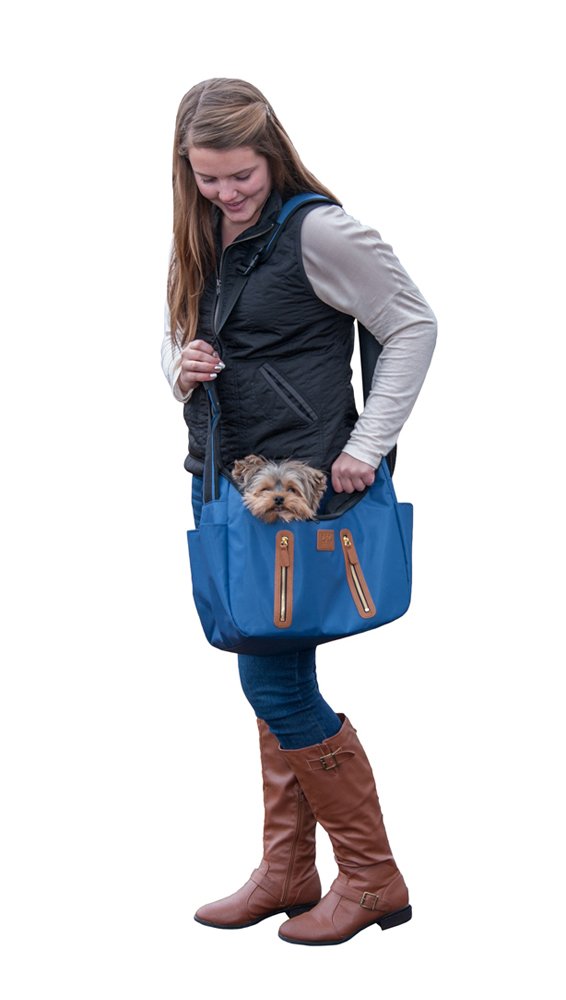 Pet Gear Tote/Sling Carrier For Cats/Dogs, Storage Pocket, Removable Washable Liner, Zippered Top And Mesh Windows, 2 Models, 6