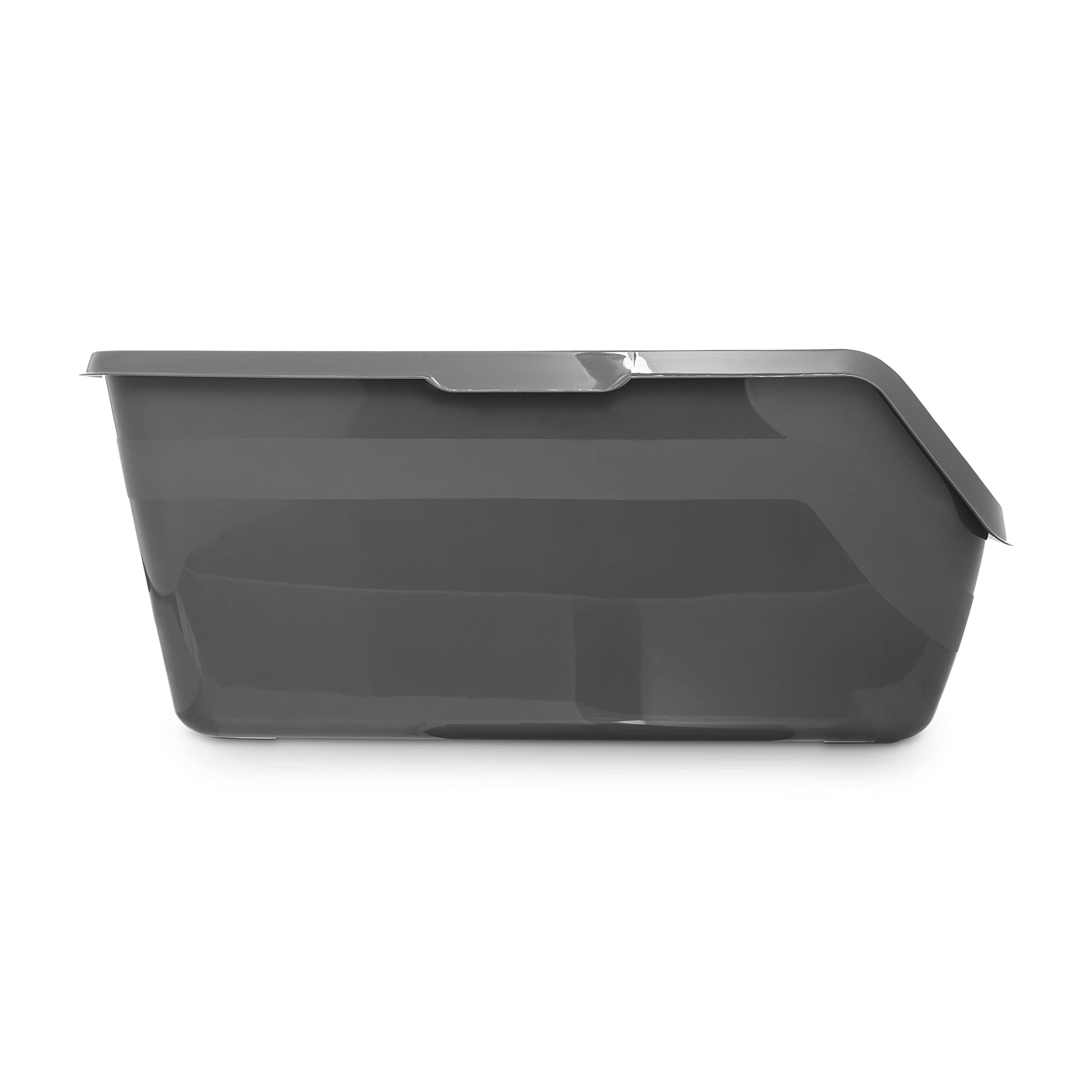 So Phresh Charcoal Shatter Shield High-Back Cat Litter Box, 18.5' L X 15' W X 8.5' H