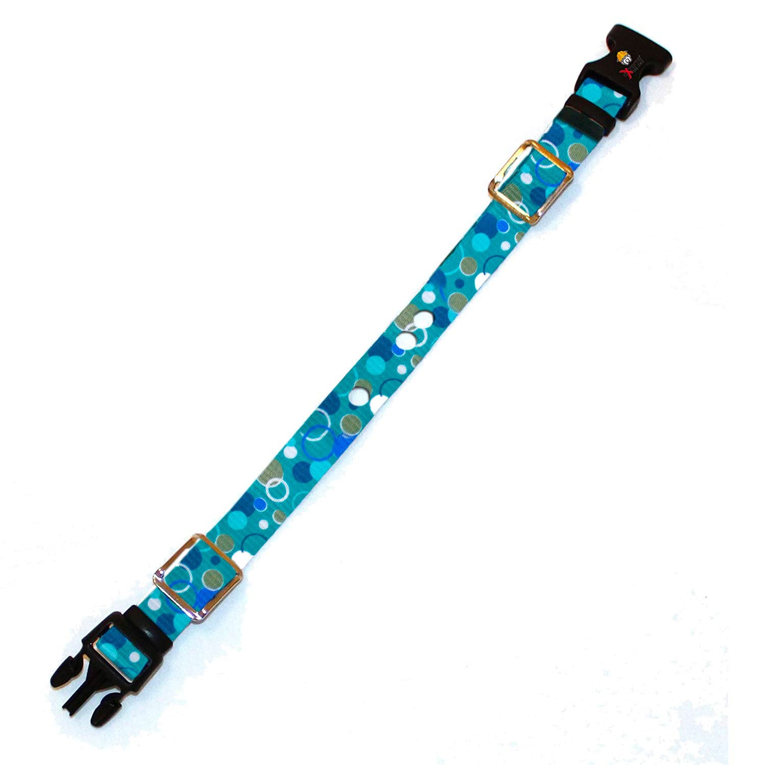 Electric Dog Fence Replacement Dog Collar Strap | Large 18' - 27' | Blue Bubble | Compatible With Other Brands Of Fence Collar