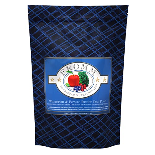 Fromm Four-Star Nutritionals Whitefish & Potato Dog Food - Premium Dry Dog Food - Whitefish Recipe - 4 Lb