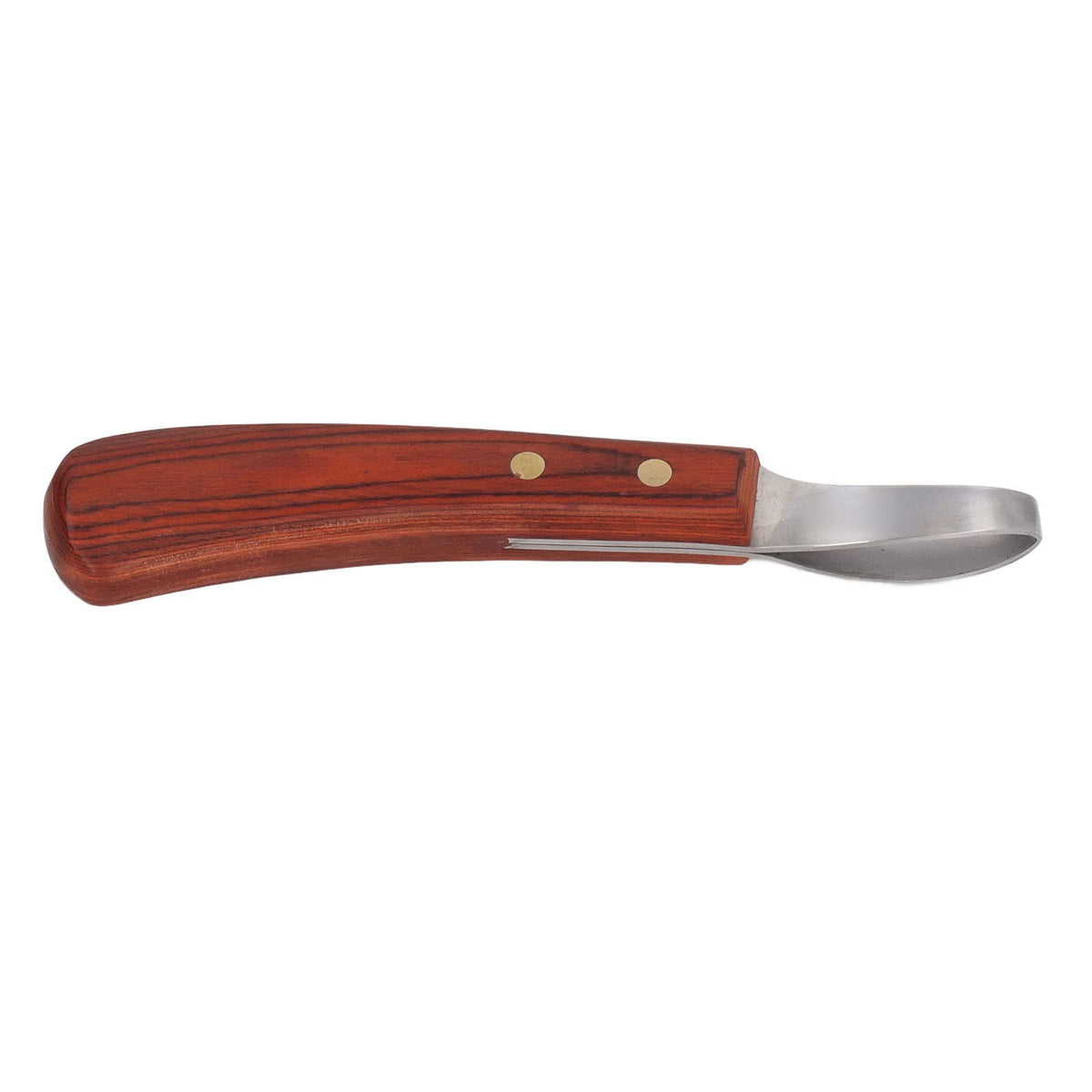 Leopacat Goat Hoof Trimmers, Hoof Knife for Horses, Hoof Trimmers for Goats and Sheep with Wooden Handle Horse Farrier Tool Non 