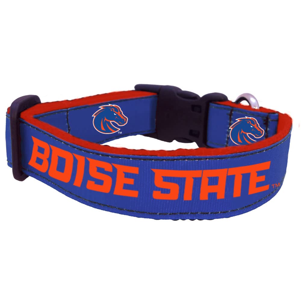 College Dog Collar (Medium, Boise State)