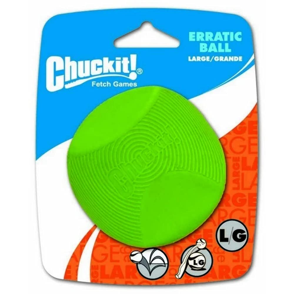 Chuckit! Dog Erratic Ball (Large, 3-Inch, 1-Pack)