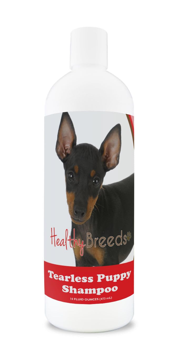 Healthy Breeds Manchester Terrier Tearless Puppy Dog Shampoo 16 Oz