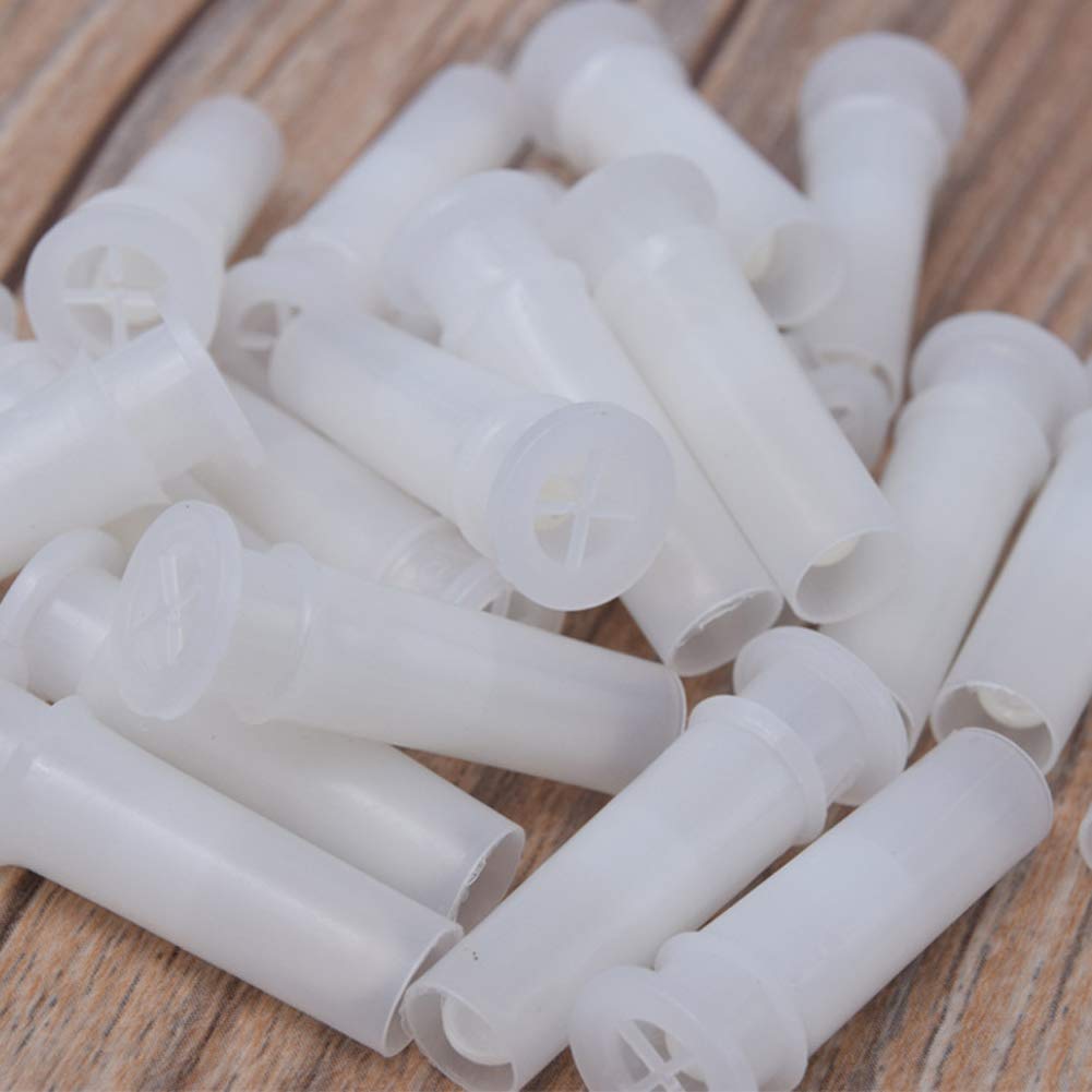 Lasenersm 100 Pieces 19 Mm Squeaker Reed Shoes Whistle Pet Toy Balls Replacement Squeaker Reed Shoes Whistle Squeaky Shoes Squea