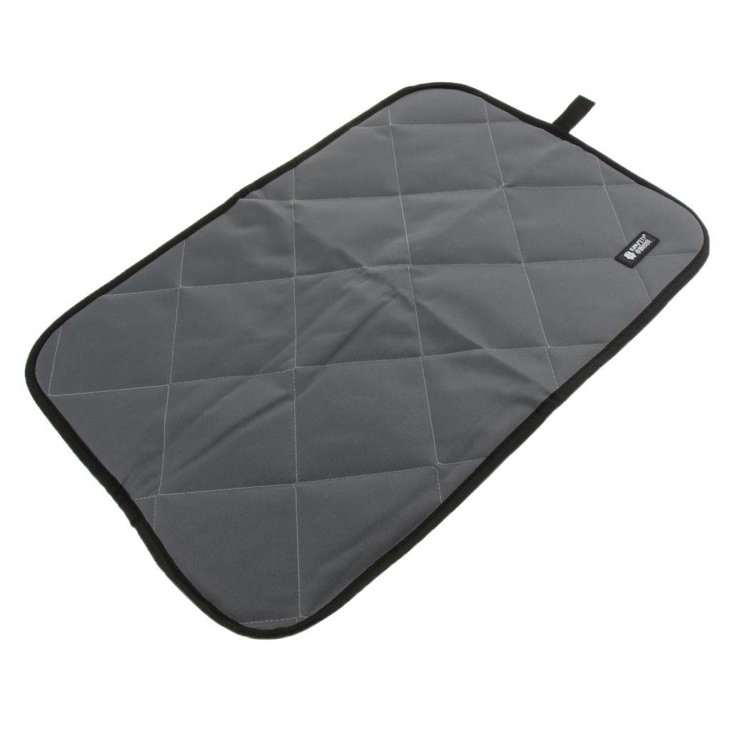 BNF Pet Supplies  Dog Supplies  BlanketsWaterproof Pet Dog Cat Car Mat Seat Cover Protector Mat Blanket M Gray1 Piece Mat
