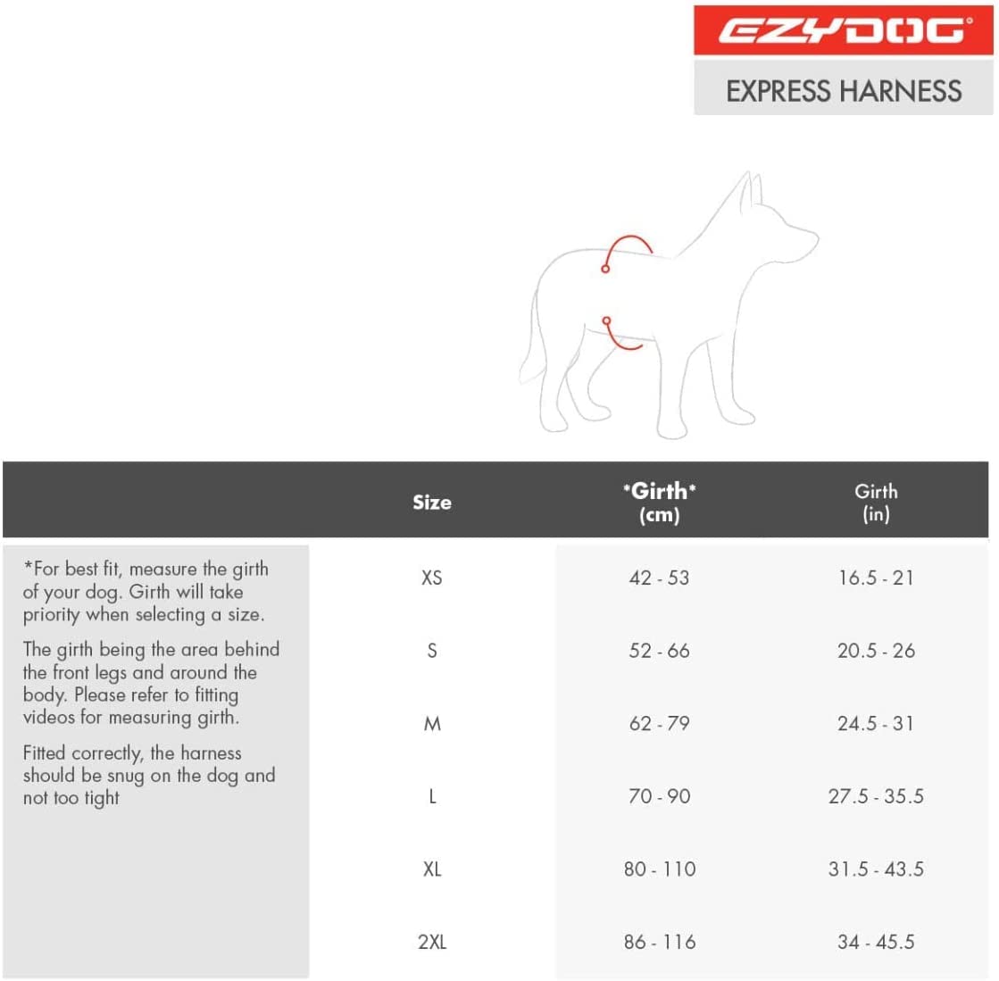 Ezydog Express Dog Harness | Dog Harness For Small, Medium And Large Dogs, Angled Ergonomic Design, Moulded Grip Handle, Easy Release Side Buckle (S, Black)