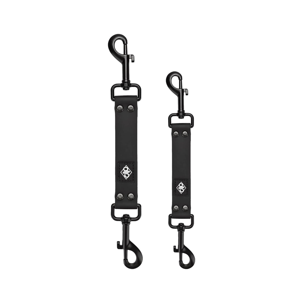 Jipimon Waterproof Prong Collar Backup 2 Pack Double Ended Backup Safety Clip For Prong Collar Dog Harness Collar Connector