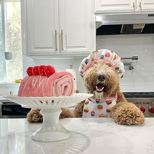 Chewffon Dog Enrichment Toys, Dog Puzzle Interactive Toy, Puppy Birthday Cake Toy For Boredom And Stimulating, Slow Feeding Snuf