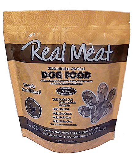 TRMC 5lb Chicken Dog Food, Air-Dried, USA Chicken, Grain-Free. Natural, Cage-Free