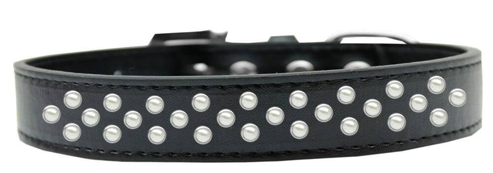 Dog, Puppy & Pet Fashion Collar, Pearl Rimsets Sprinkles Aqua 14