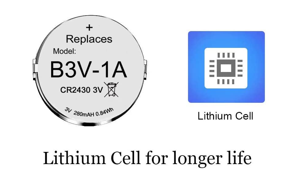 Abeden B3V 1A Lithium Replacement Batteries Compatible With High Tech Pet Single Electronic Collar Battery For Model Ms-4 And Ms-5 10 Pack