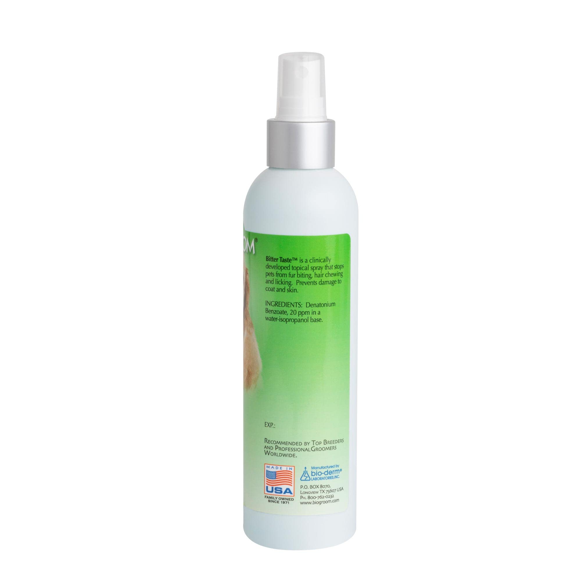 Bio-Groom Bitter Taste Chewstop Spray– No Chew Spray For Dogs, Essential Dog Training & Behavior Aids, Cruelty-Free, Made In Usa, Bitter Dog Spray – 8 Fl Oz 1-Pack