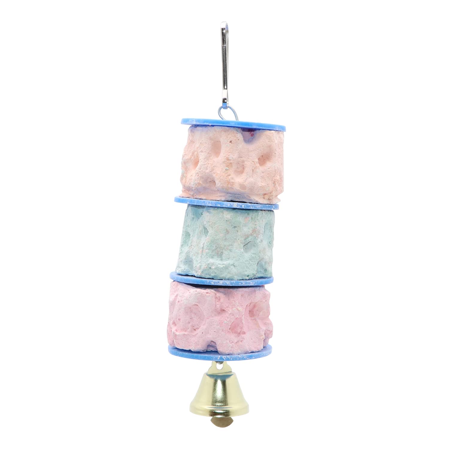 Bird Calcium Teeth Grinding Chew Treats Toy for Parrot Parakeet Cockatiel Conure Gerbil Rat Mouse Guinea Pig Chinchilla