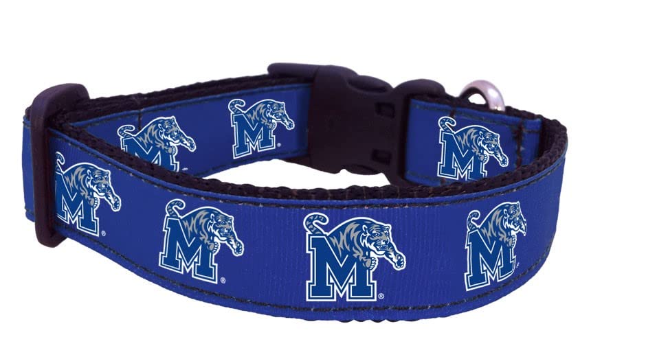College Dog Collar (Large, Memphis)