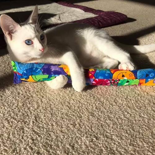 Kitty Kick Stix 11' Original Catnip Kicker Toy (Set Of 2), Handmade In Usa By Cat Lovers, Interactive Natural Cat & Kitten Toy, Packed With 100% Potent Catnip For All Breeds