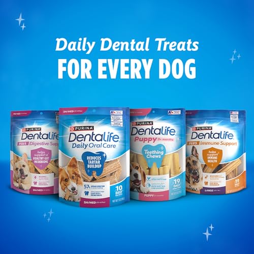 DentaLife Made in USA Facilities Small/Medium Dog Dental Chews, Daily - 40 ct. Pouch