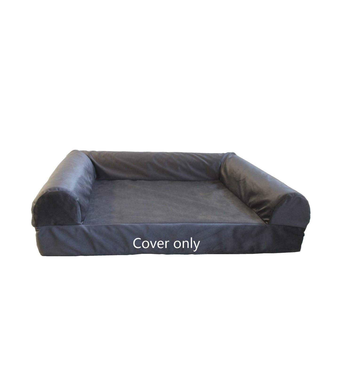 Bolster Dog Bed Removable Cover Washable 28X23