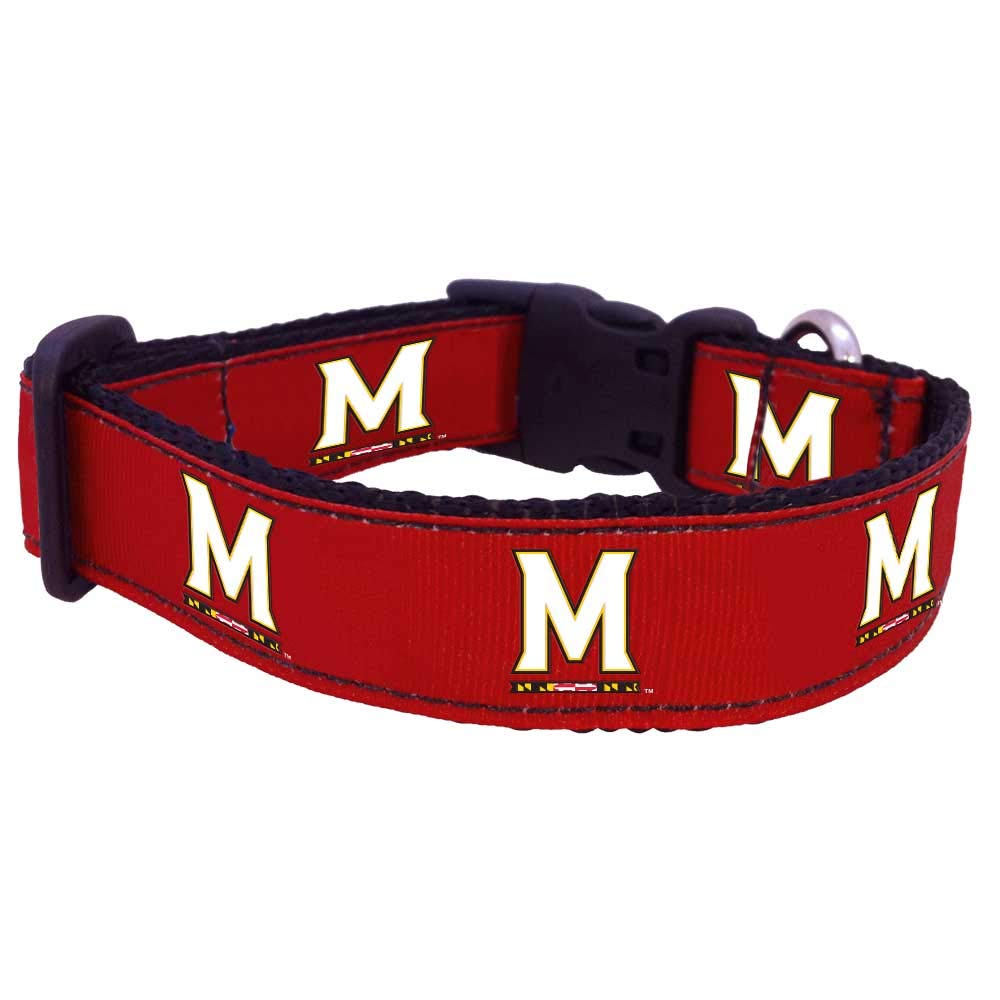 College Dog Collar (Medium, Maryland)