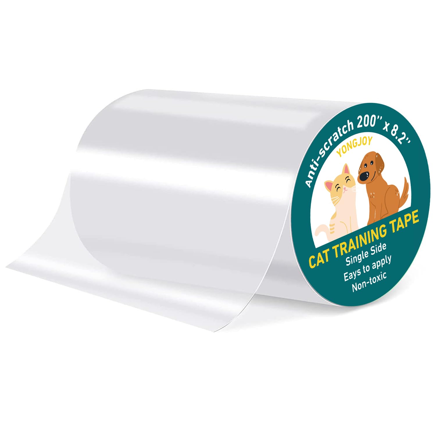 Yongjoy Door Protector From Dog Scratching - Cat Scratch Door Frame Single Side Adhesive Protector Anti Dog Scratch Door Guard F