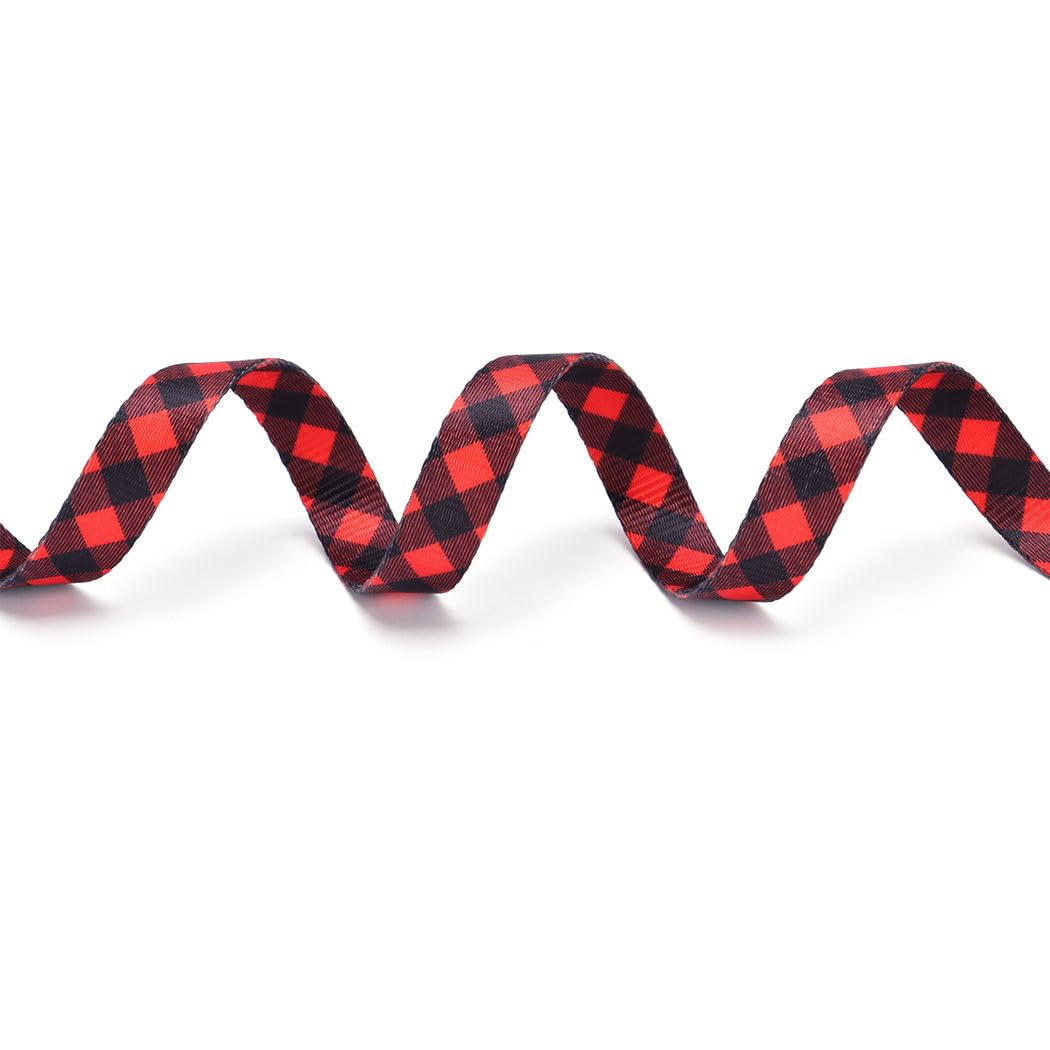 Red Plaid Dog Collars For Large Dogs, Pretty Pattern Dog Collar Metal Buckle Durable Soft Girl Puppy Collars For Xsmall Small Me