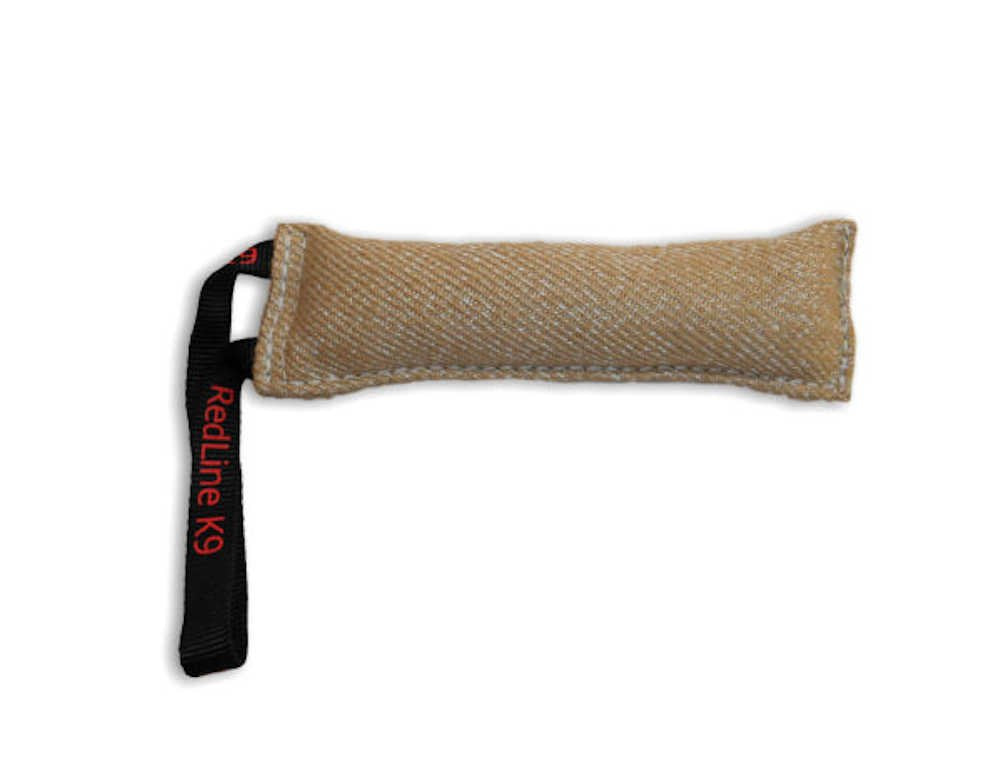 Redline K9 Jute Tug Toy 3 Inch X 16 Inch 1 Handle Dog Tug Toy