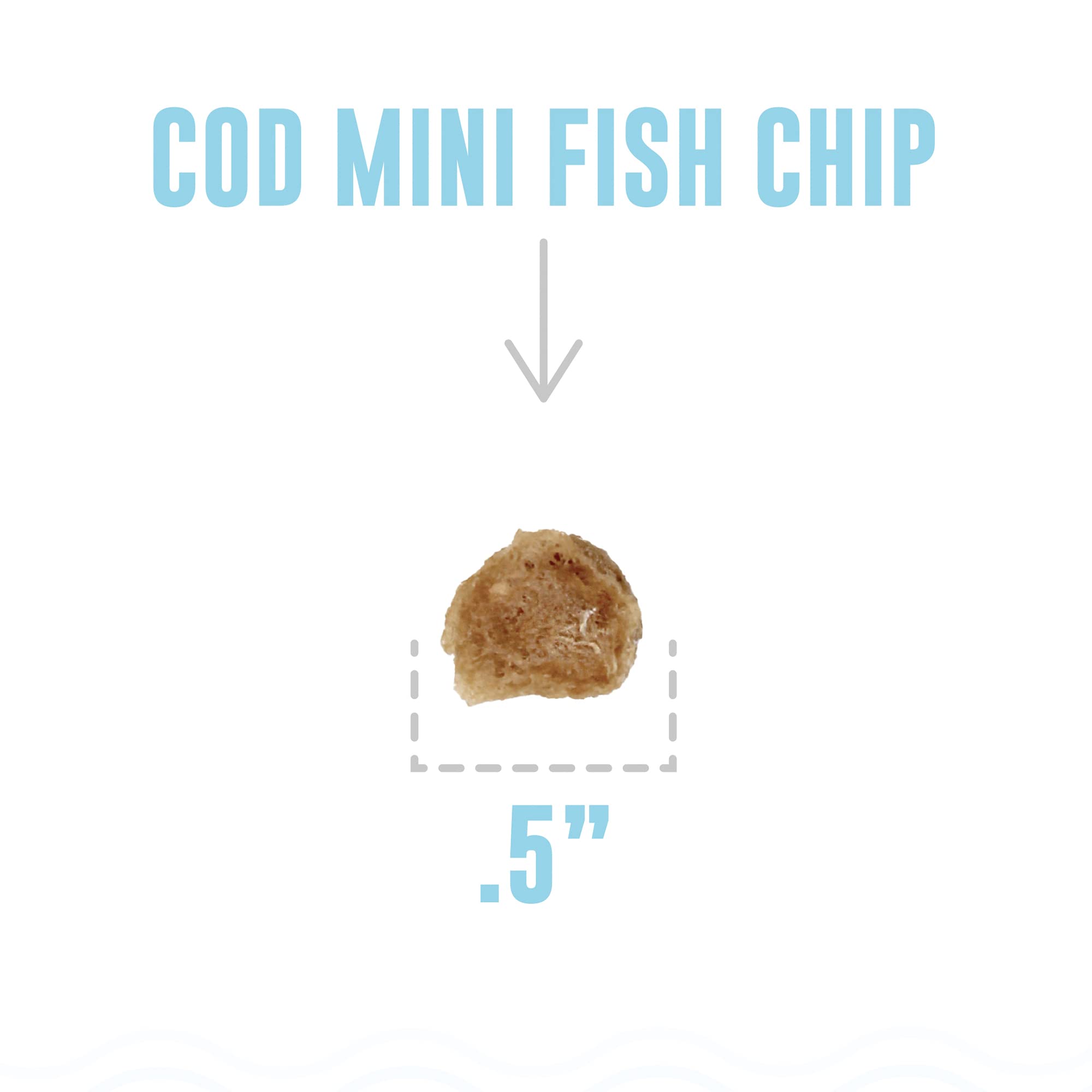 Icelandic Dog Cod Chips Mini 2.5Oz