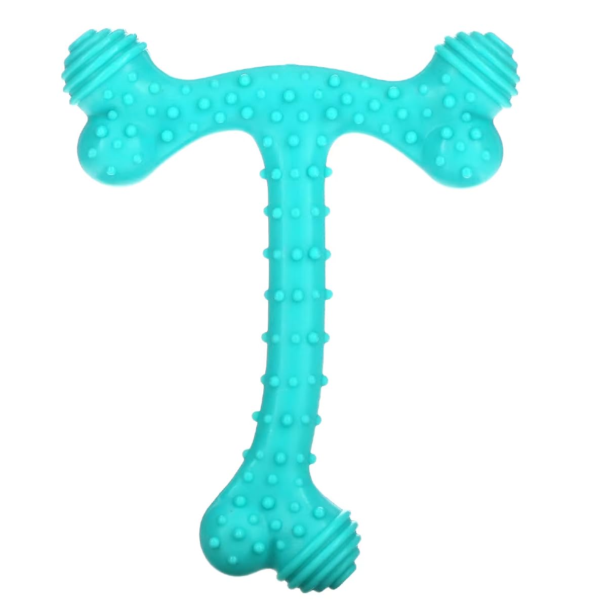 Arm & Hammer Nubbies T-Bone Dental Dog Chew Toys, Peanut Butter Flavor - Durable Nylon Chewing Toys For Dogs, Done Bone Toy, Teeth Cleaning Bones For Chewers Help Remove Plaque And Tartar