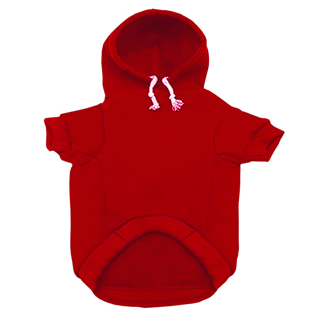 Security Dog Hoodies Dog Clothes Apparel Winter Sweatshirt Warm Sweater Cotton Puppy Small Dog Hoodie For Small Dog Medium Large Dog Cat (Red, M)