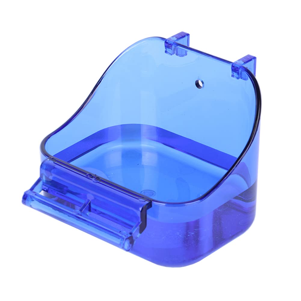 Yjjkj Pet Bird Bath Box, Bird Caged Parrot Bathing Tub, Bird Cage Accessory Bathing Tub Bath For Small Brids Parakeet Canary Bud