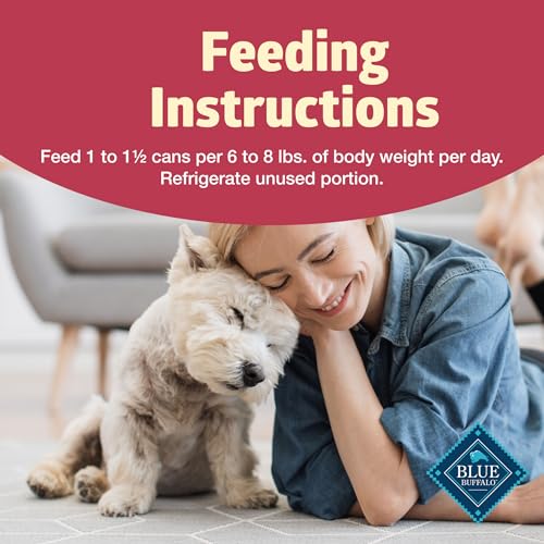 Blue Buffalo Freedom Grain-Free Small Breed Wet Dog Food, Supports High Energy Needs, Made in the USA With Natural Ingredients,
