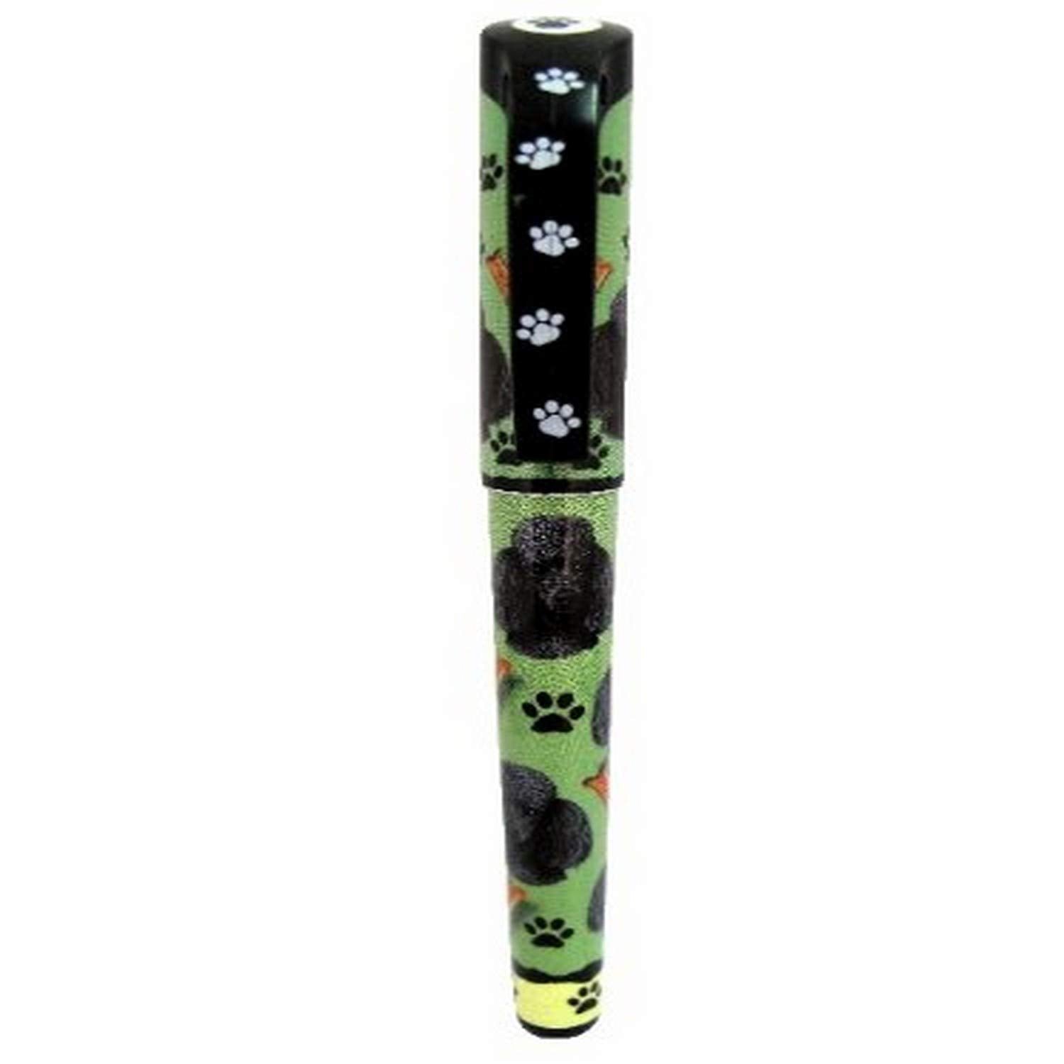 E&S Pets Black Poodle Pen Easy Glide Gel Pen, Refillable With A Perfect Grip, Great For Everyday Use, Perfect Black Poodle Gifts For Any Occasion