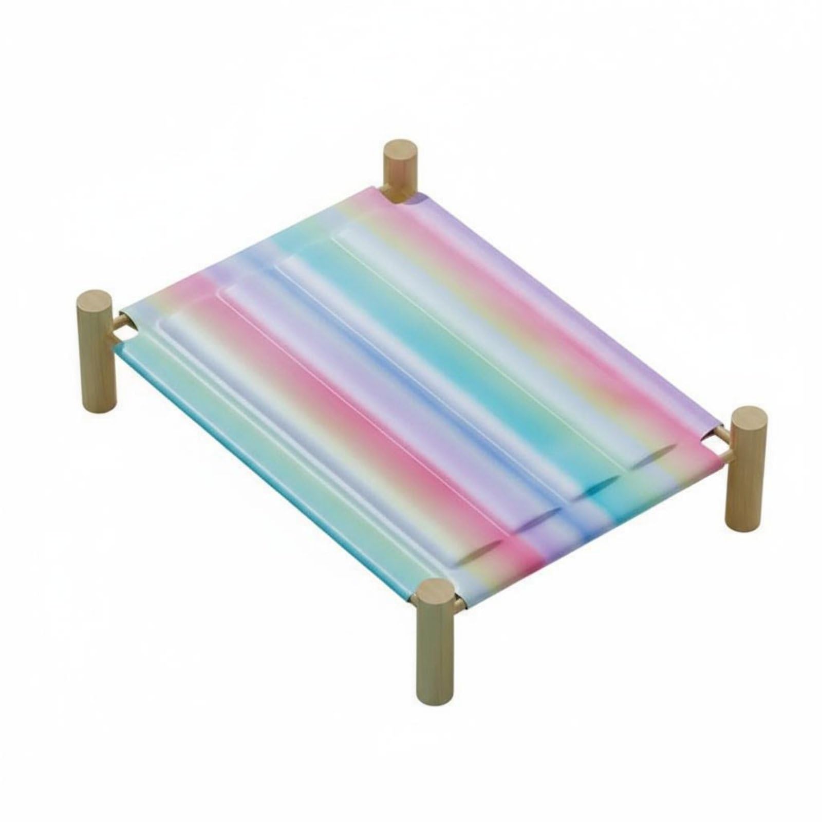STYLEHEAVEN Removable and Washable Gel Cooling Dog Bed AllSeason Use Pet Cooling Cot MoistureProof Elevated Pet Bed for Cats, 