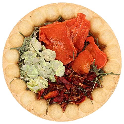 Vitakraft Veggie and Fruity Pie Treat for Rabbits, Guinea Pigs, and Hamsters