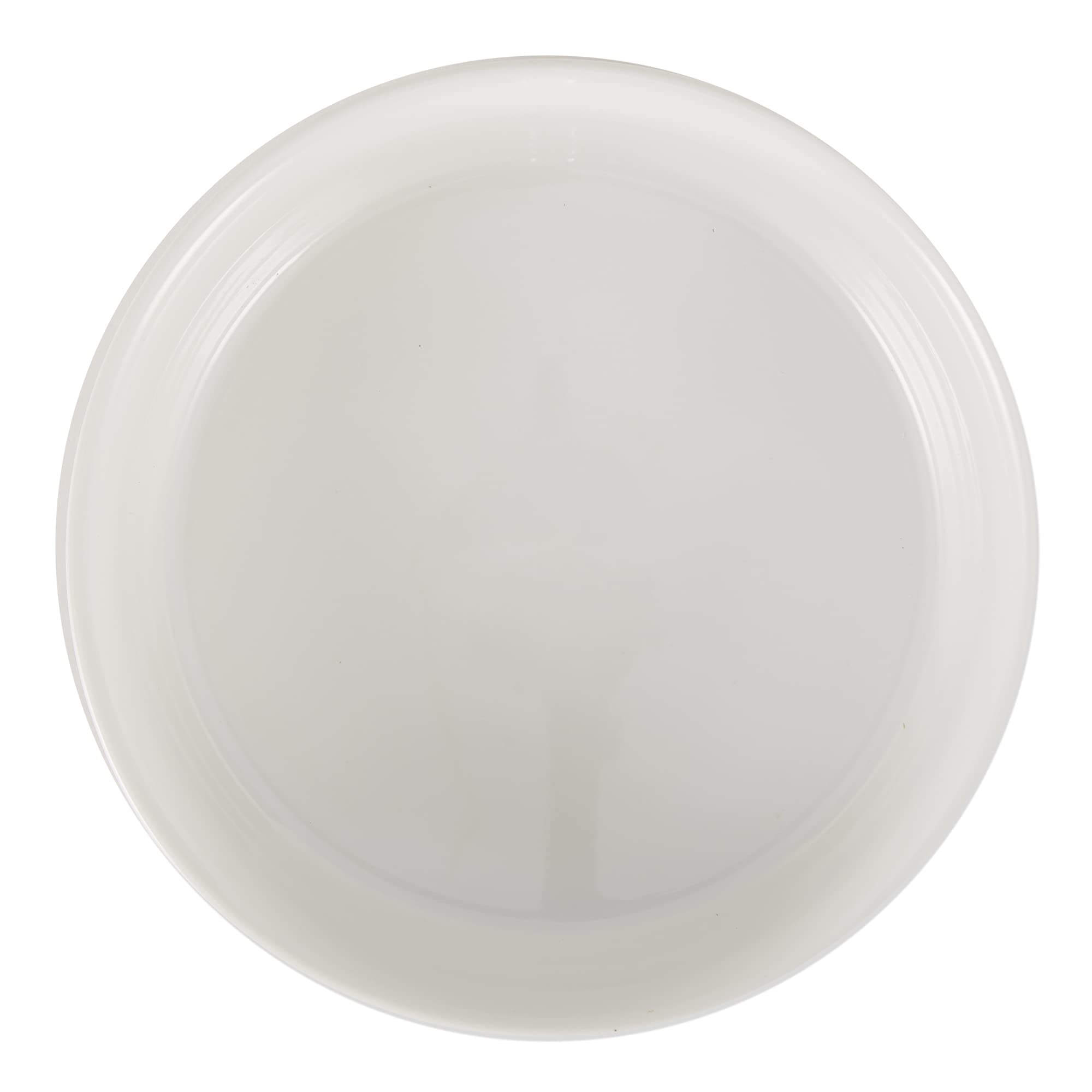 Bone Dry Paw & Patch Ceramic Pet Collection, Large Set, 7.5x2.4, Black, 2 Piece,5742