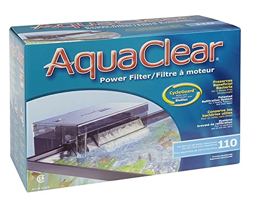 AquaClear 110 Zeo-Carb Filter Insert - White Aquarium Filter Replacement Media A624 for Optimal Water Clarity